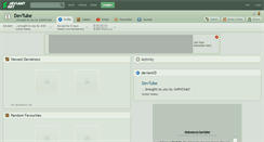 Desktop Screenshot of devtube.deviantart.com