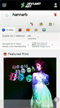 Mobile Screenshot of hannarb.deviantart.com