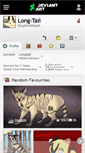 Mobile Screenshot of long-tail.deviantart.com