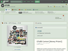 Tablet Screenshot of gfxbb.deviantart.com