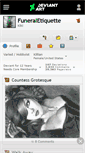 Mobile Screenshot of funeraletiquette.deviantart.com