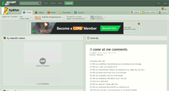 Desktop Screenshot of hydrion.deviantart.com