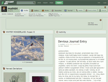 Tablet Screenshot of mushishi.deviantart.com