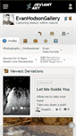 Mobile Screenshot of evanhodsongallery.deviantart.com
