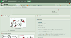 Desktop Screenshot of kurodai.deviantart.com
