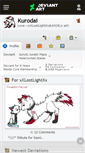 Mobile Screenshot of kurodai.deviantart.com