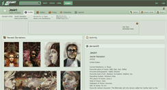 Desktop Screenshot of jesart.deviantart.com