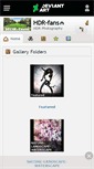 Mobile Screenshot of hdr-fans.deviantart.com