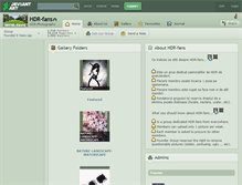 Tablet Screenshot of hdr-fans.deviantart.com