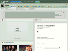 Tablet Screenshot of iioana.deviantart.com
