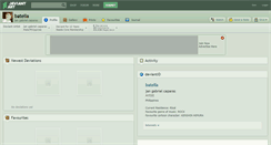 Desktop Screenshot of batella.deviantart.com