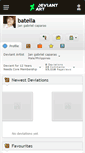 Mobile Screenshot of batella.deviantart.com