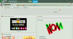 Desktop Screenshot of angelinstall.deviantart.com