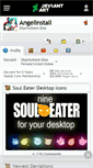 Mobile Screenshot of angelinstall.deviantart.com