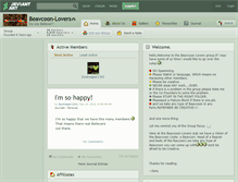 Tablet Screenshot of beavcoon-lovers.deviantart.com