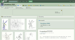 Desktop Screenshot of cherubimon-virus.deviantart.com