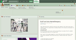 Desktop Screenshot of mooncalf.deviantart.com