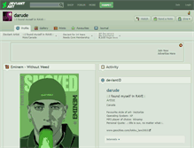 Tablet Screenshot of darude.deviantart.com