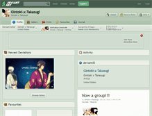Tablet Screenshot of gintoki-x-takasugi.deviantart.com