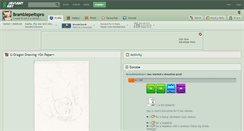 Desktop Screenshot of bramblepeltspro.deviantart.com