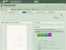 Tablet Screenshot of bramblepeltspro.deviantart.com