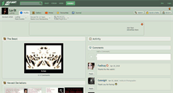 Desktop Screenshot of lu-st.deviantart.com