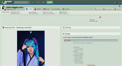 Desktop Screenshot of isami-magda-chan.deviantart.com