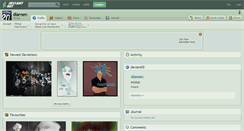 Desktop Screenshot of diamen.deviantart.com