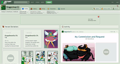 Desktop Screenshot of dragonman32.deviantart.com
