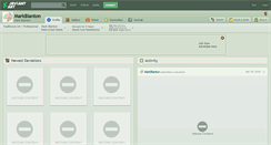 Desktop Screenshot of markblanton.deviantart.com