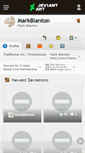 Mobile Screenshot of markblanton.deviantart.com