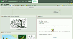Desktop Screenshot of mrjinks.deviantart.com