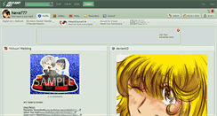 Desktop Screenshot of hawa777.deviantart.com