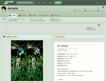 Tablet Screenshot of darkey86.deviantart.com