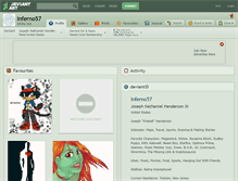 Tablet Screenshot of inferno57.deviantart.com