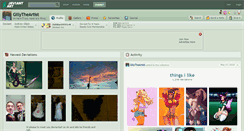 Desktop Screenshot of gillytheartist.deviantart.com