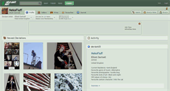 Desktop Screenshot of nekofluff.deviantart.com