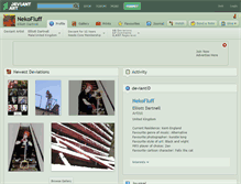 Tablet Screenshot of nekofluff.deviantart.com