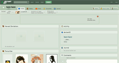 Desktop Screenshot of kaze-kaze.deviantart.com
