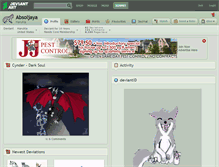 Tablet Screenshot of absoljaya.deviantart.com