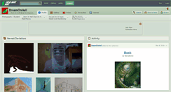 Desktop Screenshot of dreamonhell.deviantart.com