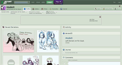 Desktop Screenshot of missbelli.deviantart.com