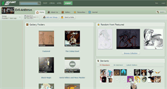 Desktop Screenshot of evil-anthro.deviantart.com