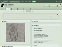 Tablet Screenshot of michaelrkellar.deviantart.com