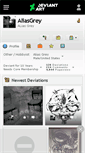 Mobile Screenshot of aliasgrey.deviantart.com
