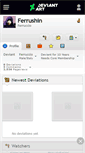 Mobile Screenshot of ferrushin.deviantart.com