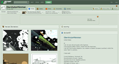 Desktop Screenshot of obershutzewienman.deviantart.com