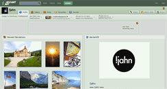 Desktop Screenshot of ijahn.deviantart.com
