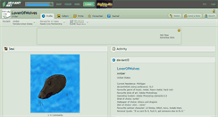 Desktop Screenshot of loverofwolves.deviantart.com