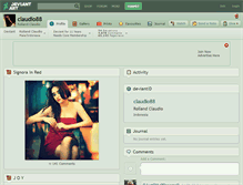 Tablet Screenshot of claudio88.deviantart.com